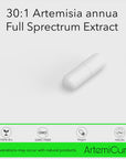 Artemisia annua - 30:1 Plant extract - 300 capsules